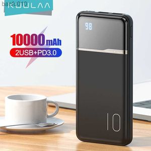 KUULAA power bank 10000mah caricatore portatile powerbank 10000 mah per xiaomi mi 10 9 iPhone 12 11 X XR Blackview A80 A60 poverbank L230712