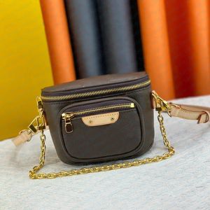 M823335 Mini Bumbag Belt Bag Bag Luxurys Summer Womens Tote Handbag Clutch Weaist Bag Mens Fanny Pack Designer Pochette Crossbody Leather Counter Counter Congs M82208