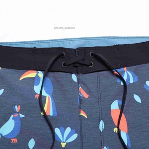 Pantaloncini da uomo Pantaloncini da uomo elastici impermeabili a 4 vie da surf da spiaggia Bermuda Pantaloni estivi da uomo Costume da bagno stampato ad asciugatura rapida Z230712