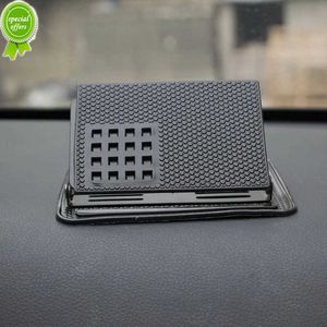 1000x halkfri matta 360 roterbar telefonhållare Bilinstrumentbräda Justerbar vinkel Sticky Pad för GPS-navigering Balck Car Ornament