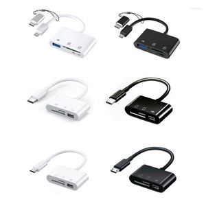 Card Reader Multifunctional OTG Type-C USB Micro B Handheld Fast Data Transfer For Desktop Computers