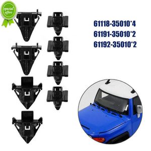 1 Set Car Panel Seal Cowl Clips Черные замены автомобильные аксессуары для Toyota FJ Cruiser 2007 2008 2009 2011 2011 2013 2014