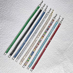 Baguette da 5 mm colorato zirconia cubica