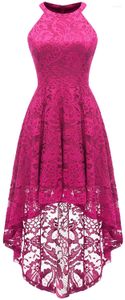 Платье для вечеринок женское платье с цветочным кружевным платьем Hi-Lo подружка невесты.