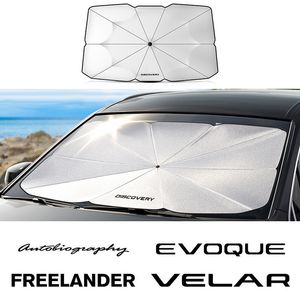 Shade Windshield umbrella sunshade for Land Rover Discovery 3 4 2 Freelander Evoque Velar Autograph SVR car front shadow 230711