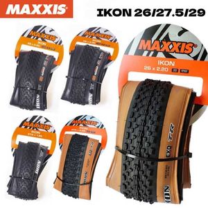 Bike Tires MAXXIS IKON Bicycle E-BIKE Folding Anti Puncture Original Tubeless Tire For MTB 26x2.2/2.35 27.5x2.2/2.35 29x2/2.2/2.35/2.6 HKD230712