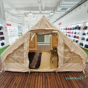 خيمة التخييم القابلة للنفخ مقاومة للماء خيمة التخييم في الهواء الطلق