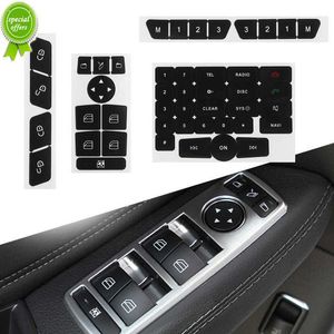 Car Interior Button Repair Decal Sticker Trim Accessories for Mercedes Benz GLK350 C Class CLS C218 SLK W172 W204 W212 W218 W207