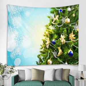 Tapestries Decorative christmas tree Art Home Wall Hanging Tapestry Wall Ornamentation Christmas Wall Decor High Quality Tapestry Home Deco