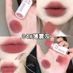 Lipgloss Mattflüssiger Lippenstift Weicher Nebel Schlamm Nude Red Lint Tube Sexy Langlebiges Antihaft-Cup-Make-up Koreanische Kosmetik