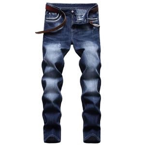 Calça Masculina Plus Size Denim Calça Regular Skinny Jean Masculino Rasgado Boyfriend Pantalon Jeans Hommes para Homem263f