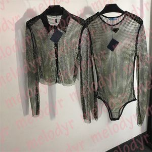 Hollow Diamond Shirts Top Women Sexy Bodysuits Fashion Designer Rhinestone Blouse Top Shiny Nightclub Clothing