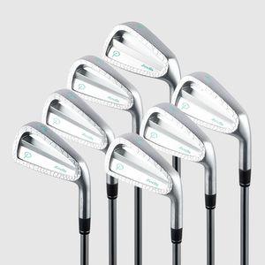 7PCS Golf Clubs ZODIA P Irons Set 4-9.P R/S Flex Steel Graphite Shaft With Head Cover