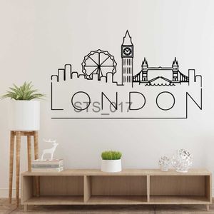 Other Decorative Stickers Hot London Removable Art Vinyl Wall Stickers For Kids Rooms Decoration Decal Creative Stickers x0712