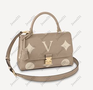 7A Designerväska Damer i äkta läder mönster präglad Madeleine BB Bag Tote Bag Axelväskor Crossbody Bag S-lock totes Handväskor plånböcker ryggsäck med originalkartong