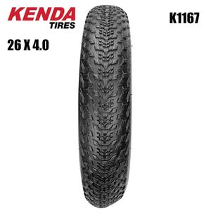 Pneus de bicicleta 1 PCS Kenda K1167 Fat Tire 26x4.0 Bike Clincher Tires 26x4 Bike Tire Original Thickening Mountain Bike Accessory HKD230712