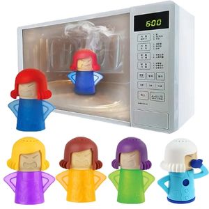 Kitchen Mama Microwave Cleaner Easily Cleans Microwave Oven Steam Cleaner Appliances for Kitchen Refrigerator Cleaning