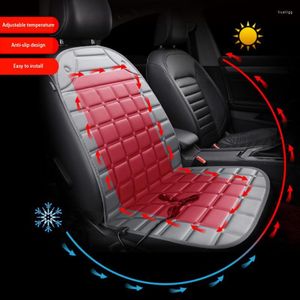 カーペット車の電気毛布 12V ユニバーサルインテリアアクセサリーシートサポート加熱クッションパッドカバー