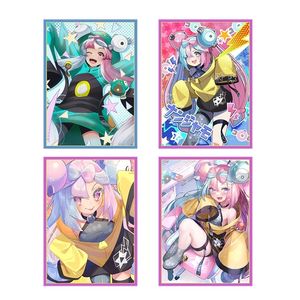 Outdoor Games Activities 66x91mm 50PCS/LOT Anime Card Sleeves Trading Cards Illustration Convenient Protector for Card Cover for PTCG WS MTG Board Games 230711