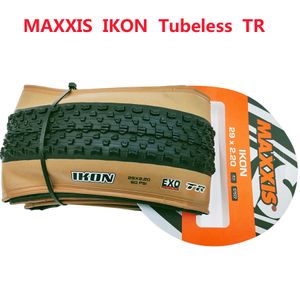 Bike Tires MAXXIS IKON Tubeless EXO TR 26X2.2/2.35 27.5*2.2 29x2.2/2.35 MTB Bike Tire Fold Bicycle Tyre BMX 29 pneu Cycling parts HKD230712