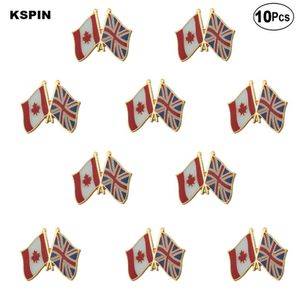 Kanada flaga wielkiej brytanii przypinka flaga odznaka broszka przypinki odznaki 10 sztuk dużo6551723