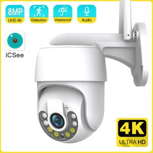 IP Kameralar Anshicat 5MP 8MP WiFi Güvenlik Kamerası Açık su geçirmez PTZ AI Otomatik İzleme Ses CCTV gözetim 1080p 360 4K 230712