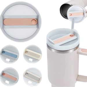 40oz Stainless Steel Mug Car Cup Drinkware Lid 40 oz Flip Lid Spill-proof Splash Resistant Cap Waterproof Seal Cover