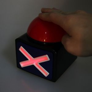 Novelty Games Game Answer Buzzer Alarm Button With Sound Light Trivia Quiz Got Talent Buzzer 230712