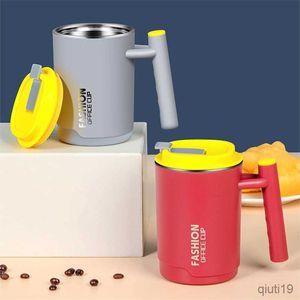 Canecas Caneca Térmica Dupla de Aço Inoxidável Viagem à Prova de Vazamento Garrafa de Água Escritório Carro Café Leite Chá Copo Copo de Vinho Portátil para Presentes R230712