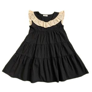 Vestidos para Meninas Lindos Vestidos de Algodão para Crianças Meninas Adolescentes Vestido de Patchwork Roupas de Bebês de Verão Vestido de Verão Infantil Ruched #6267HKD230712