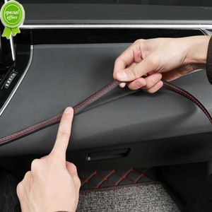 2 Meters Car Interior Moulding Trim Strip PU Leather Door Dashboard Braid DIY Decor Line Strip Sticker Universal Car Accessories