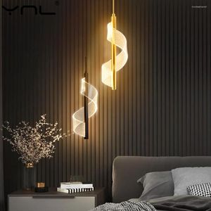Pendant Lamps Nordic LED Lights Indoor Lighting Ceiling Hanging For Home Bedside Dining Living Room Decora Table Modern Lamp