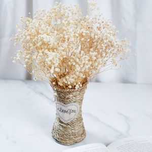 Dried Flowers Baby Breath Bouquets Colorful White Gypsophile ral Dry Flower Gypsophila Wedding Decoration Nordic Home Decor 230711