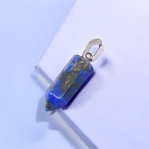 Charms Pedra Natural Cristal de Quartzo Ágata Lapis Pingentes Para Fazer DIY Brinco Colar Pingente Moda Feminina Jóias Acessório