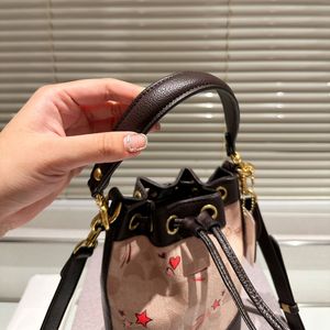 Designer Handbag Shoulder Bag Bucket Leather Classic Luxury Cross Body Strap Drawstring Bags coabag