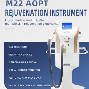 Ipl opt laser máquina m22 remoção permanente do cabelo rejuvenescimento da pele acne tratamento vascular pigmento terapia remoção de sardas