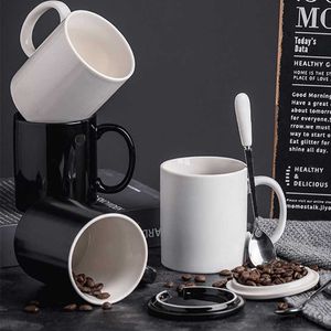 Tassen Einfache Stil Keramik Kaffeetasse mit Griff hitzebeständig Home Tassen für Tee Milch Küche Drinkware Werkzeuge Geschirr R230712