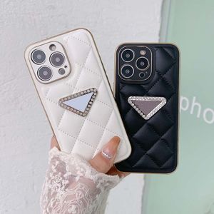 iPhone 14 Pro Max 13 13Pro 13Promax 12 12Pro 12PROMAX 11 PRO XSMAX 커버 PU 가죽 쉘 커버 P CASE WTH 두 가지 색상 CMJU 용 디자이너 전화 케이스 CMJU