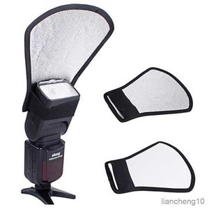 Flash Diffusers Universal Flash Diffuser Softbox Silver/White Reflector for Canon Nikon Pentax Yongnuo Speedlite Photography Accessories R230712