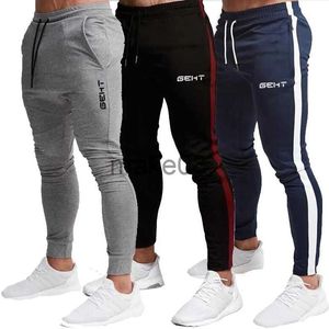 Мужские брюки 2021 GEHT бренд бренда повседневные тощие брюки Mens Joggers Sweatwans Fitness Trab