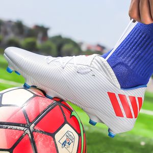 Sicherheitsschuhe Fußballschuhe Männer Kinder Erwachsene TF FG Ultraleicht Spielfeld Zug Fußball Low Cut Stollen Männlich Größe 35 45 230711