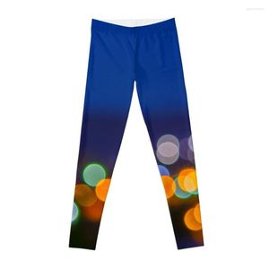 Spodnie aktywne Midnight Lights Legginsy Damskie legginsy na siłownię Spodenki do ćwiczeń sportowych Jogging Women