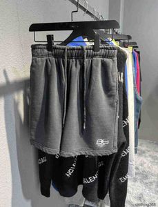 Designer-Shorts mit Stickerei, gewaschen, Pariser Band, Fried, lockere Shorts für Männer und Frauen21348