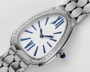 Nyaste AAA Luxury Fashion Watch Ladies Watch Set Classic Diamond Rial Quartz Battery