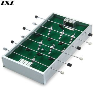 Pebolim liga de alumínio mini jogo de futebol de mesa mesas de futebol para crianças brinquedo de metal pebolim presente multicolorido jogo de tabuleiro de pebolim 230711