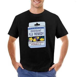 Polo da uomo Kwik-E-Mart Discount Flu Remedy T-Shirt Taglie forti T-shirt da uomo Grafica