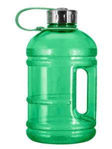 Bottiglie d'acqua Bottiglia d'acqua in plastica da 1/2 gallone 64 once bisfenolo A con 48 mm verde acciaio 230711