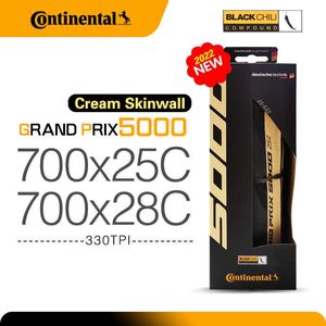 Pneumatici per bici New Continental GrandPrix 5000 / 700X25C 28C Copertoncino Pneumatici per biciclette da strada Skinwall Bicicletta Pieghevole Pneumatico resistente alle coltellate GP5000 HKD230712