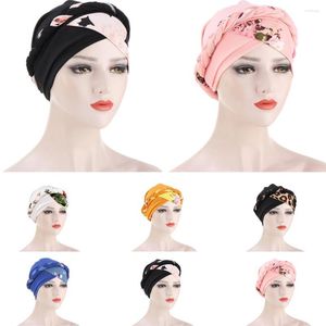 Ethnic Clothing Turban Hijab Muslim Caps Musulman For Women Solid Braid Wrap Cap Turbantes Hat Chemo Head