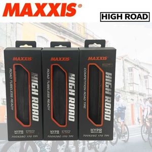 Neumáticos de bicicleta MAXXIS HIGH ROAD 28X25 700X25 28 32C SL 700X23 25 28C para bicicleta de carretera e-bike bicicleta Anti pinchazo neumático plegable HKD230712